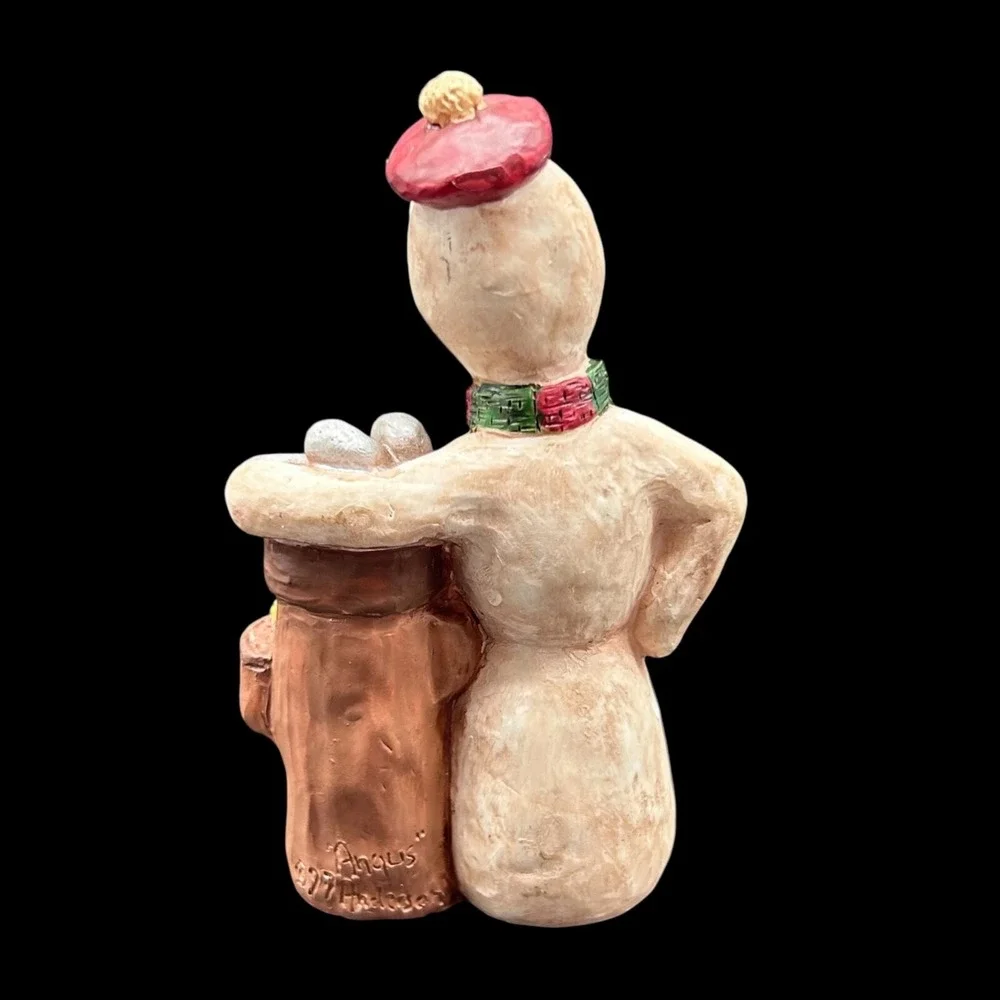 Janco Studio Bert‎ Anderson Golf Snowman Figurine Christmas